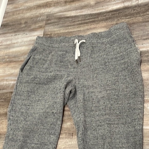 Philanthropy Gray Waffle Weave Joggers / Sweatpants - Picture 2 of 9